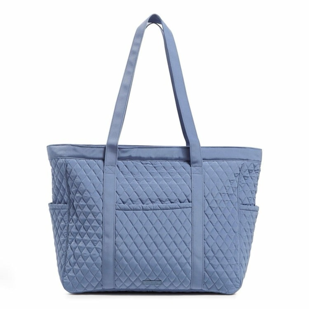 Vera Bradley Tote Bag Rustic Blue Large